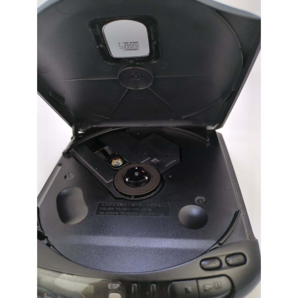 Vintage Sony Discman with Tape Adapter and Car Power Cable - Picture 4 of 10